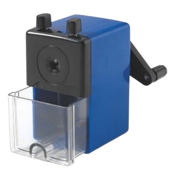 PLASTIC SHARPENER WITH ROTATING HANDLE