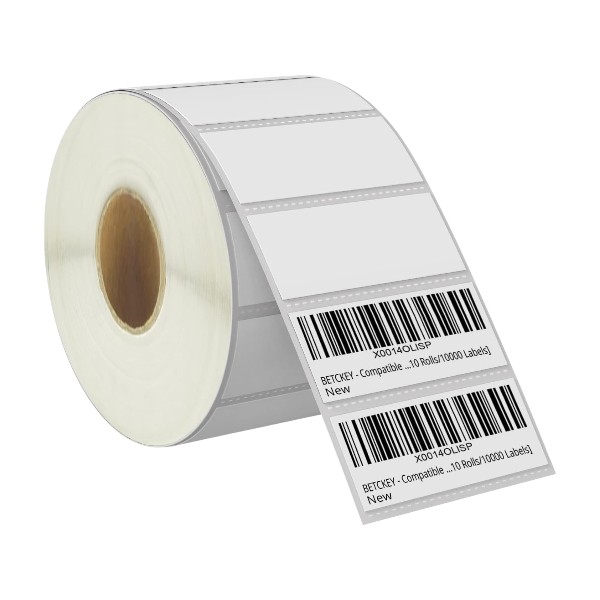 THERMAL ADHESIVE BARCODE ROLL LABELS